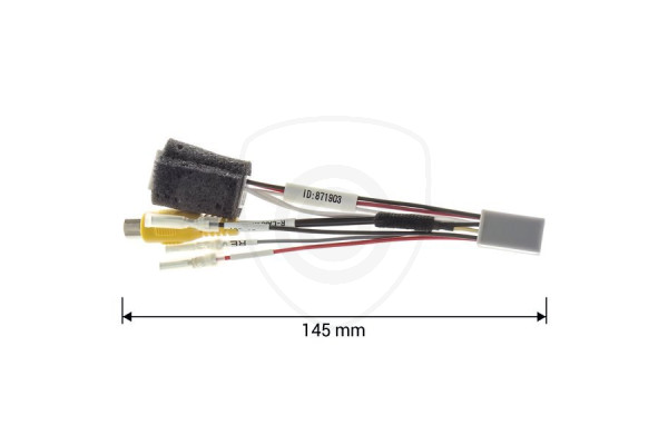 Adattatore per collegare la telecamera di retromarcia al monitor Fiat e Mitsubishi 2013-2018 Adattatore per collegare la telecamera di retromarcia al monitor Fiat e Mitsubishi 2013-2018