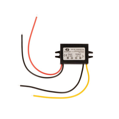 Convertitore di tensione da 15–80V a 12V per telecamere di retromarcia