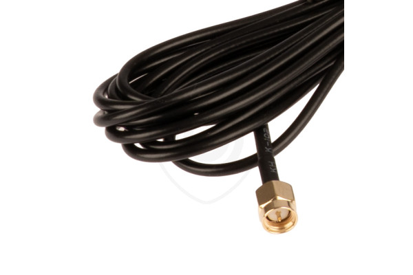 Supporto per antenna con connettore SMA e cavo da 2,9 m Supporto per antenna con connettore SMA e cavo da 2,9 m