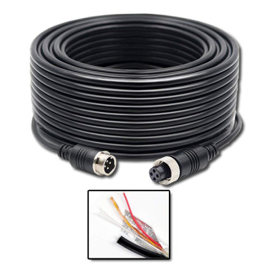 Cavo schermato 4-Pin maschio / femmina - varie lunghezze Cavo schermato 4-Pin maschio / femmina - varie lunghezze