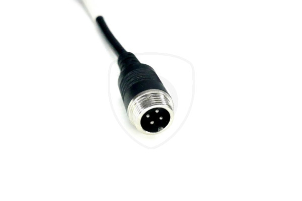 Adattatore 4-PIN maschio / 2x RCA femmina + alimentazione femmina Adattatore 4-PIN maschio / 2x RCA femmina + alimentazione femmina