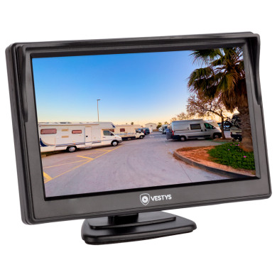 Monitor da auto con supporto 5″ Monitor da auto con supporto 5″