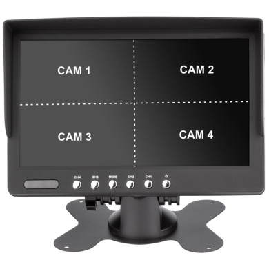 Monitor da supporto 7″ - QUAD Monitor da supporto 7″ - QUAD