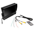 Monitor AHD da 9″ con supporto 4-PIN per auto per telecamere di retromarcia
