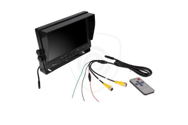 Monitor AHD da 9″ con supporto 4-PIN per auto per telecamere di retromarcia