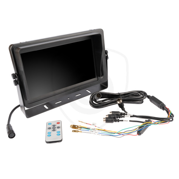 contenuto della confezione del monitor VESTYS AHD 10,1 pollici Quad