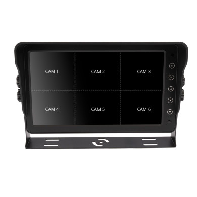 Monitor VESTYS AHD 10,1″ DVR per un massimo di 6 telecamere