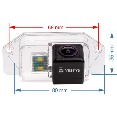 Retrocamera Mitsubishi Modello 1