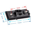 Retrocamera integrata nella maniglia del bagagliaio per VW Passat, Tiguan, Golf e altri Retrocamera integrata nella maniglia del bagagliaio per VW Passat, Tiguan, Golf e altri