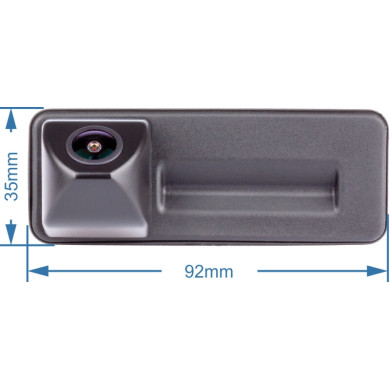 Retrocamera Skoda - maniglia del bagagliaio modello 2