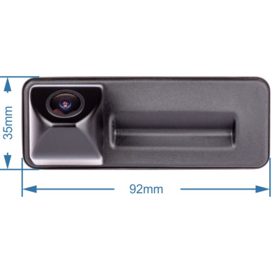 Retrocamera Skoda - maniglia del bagagliaio modello 3