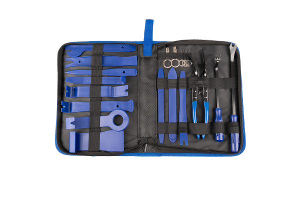 Grande kit per smontaggio rivestimenti e radio VESTYS 19 pz.