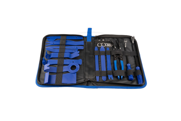 Grande kit per smontaggio rivestimenti e radio VESTYS 19 pz.