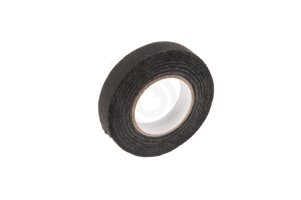 Nastro telato nero per impianti elettrici e cablaggi – 15 mm × 10 m