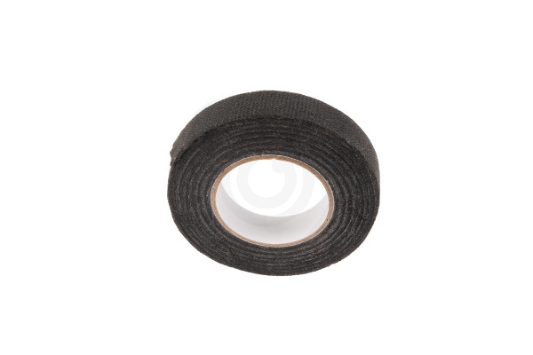 Nastro telato nero per impianti elettrici e cablaggi – 15 mm × 10 m