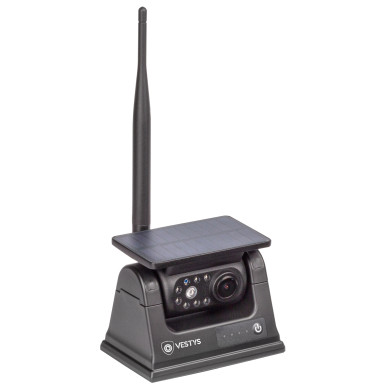 Telecamera wireless VESTYS Solar con ricarica solare e fissaggio magnetico Telecamera wireless VESTYS Solar con ricarica solare e fissaggio magnetico