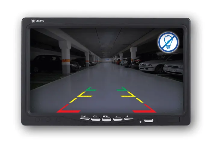 confronto illuminazione LED e IR