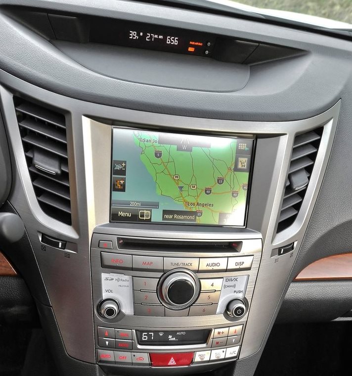 modulo di navigazione esterno Subaru